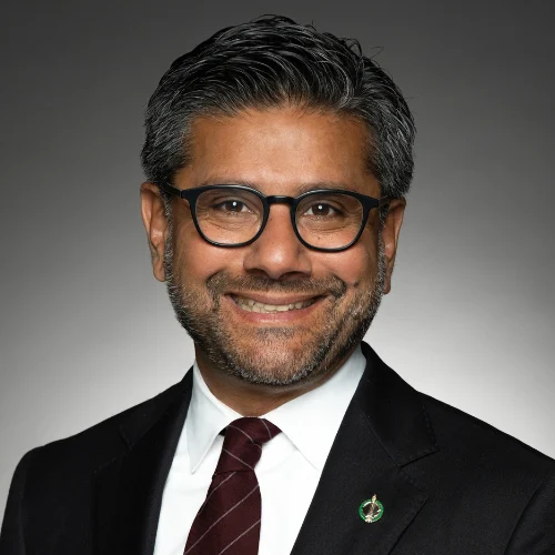 The Honourable Yasir Naqvi, E.C.O., M.P